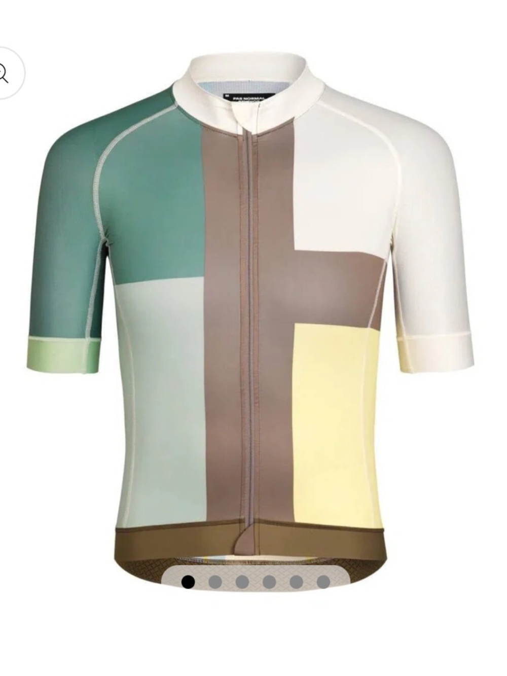 PAS NORMAL STUDIOS MECHANISM LIMITED JERSEY BLOCK OFF-WHITE XL cycling race